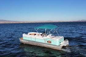25' Premier Pontoon Boat w 225 hp Inboard motor