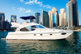 Charter Luxurious 50ft Yacht up to 15 Guest in Dubai Marina