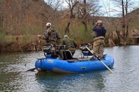 Raft Guided Fly Fishing Service in New Braunfels, Texas
